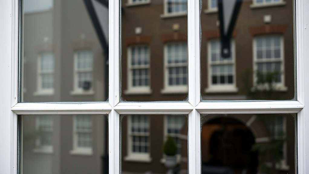 Georgian Bar Leaded Glass Seven Sisters
